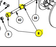 Rear Knuckle Bushing 710-2000-00