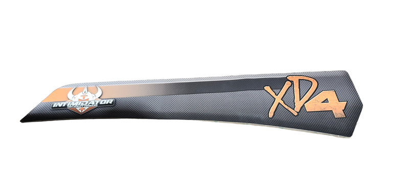 791-2024-00 BED XD4 DECAL-LT-ORANGE