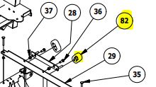 787-3020-00 Muffler Hanger