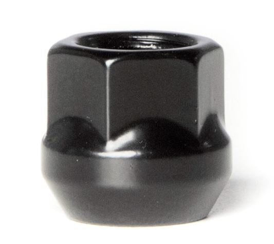 713-1012-50 OPEN END LUG NUT BLACK