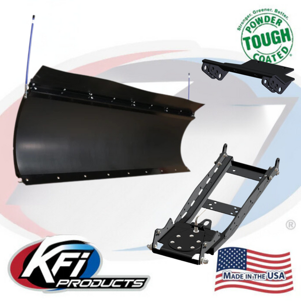 Intimidator and Mahindra 72" KFI Snow Plow Kit