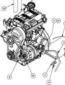 Kohler 1000cc Diesel Engine Package 715-3000-00 | L1009800175 - Intimidator UTV Central