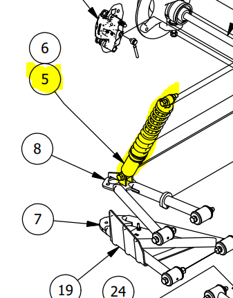 Standard Shock 787-2005-00 787-2010-00 | L1009800480 L1009800481 - Intimidator UTV Central